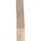 Ekena Millwork 4"W x 18"D x 22"H Westlake Rough Sawn Knee Brace, Douglas Fir BRC04X18X22WTL00RDF - alternate 2